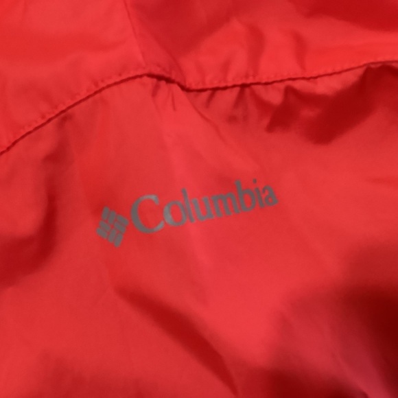 Women’s Columbia Alpine Chill Windbreaker Full Zip Jacket with Hood Size Small - Picture 6 of 9